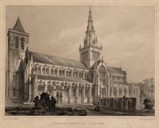 Glasgow Cathedral, Southwest View, 1847. Creator: Unknown