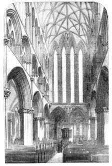 Glasgow Cathedral Restored, 1857. Creator: J. & A.W.