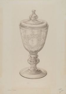 Glass, 1935/1942. Creator: John Dana
