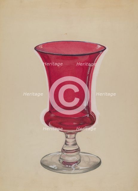 Glass, 1935/1942. Creator: John Dana.