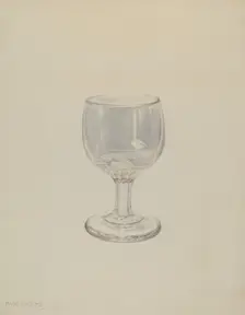 Glass, 1935/1942. Creator: Maud M Holme