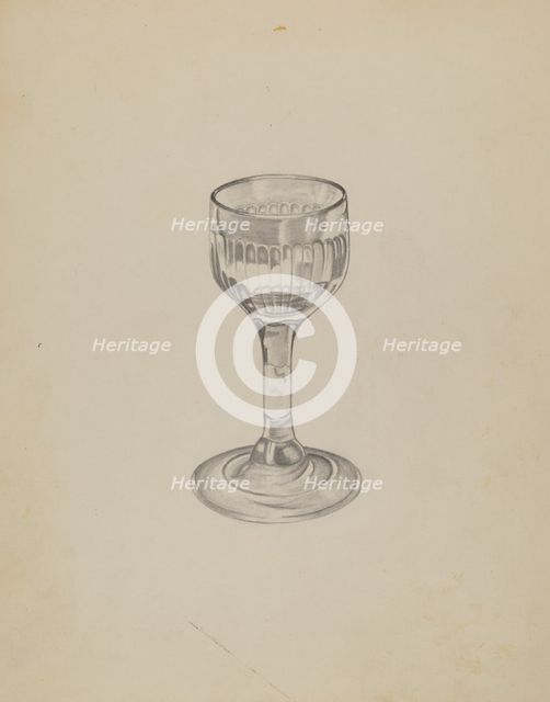 Glass, 1935/1942. Creator: Unknown.