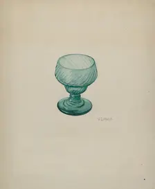 Glass, 1935/1942. Creator: V. L. Vance