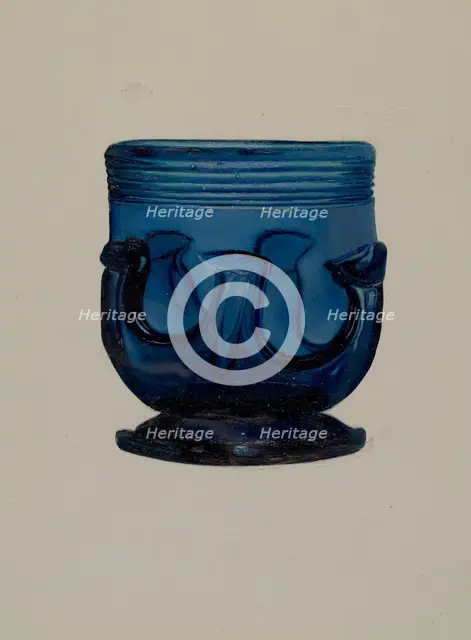 Glass, 1935/1942. Creator: Vincent Burzy.