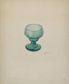 Glass, 1935/1942. Creator: V. L. Vance