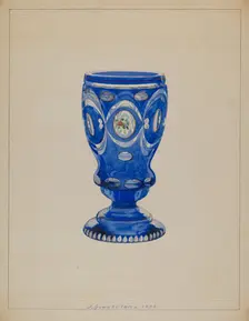 Glass, 1936. Creator: J. Howard Iams