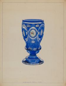 Glass, 1936. Creator: J. Howard Iams