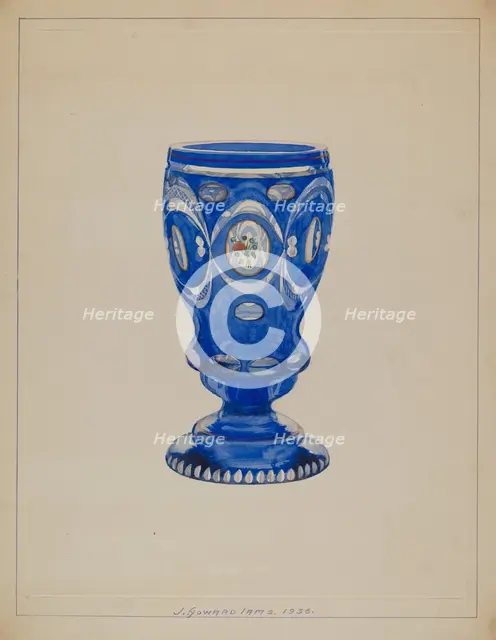 Glass, 1936. Creator: J. Howard Iams.