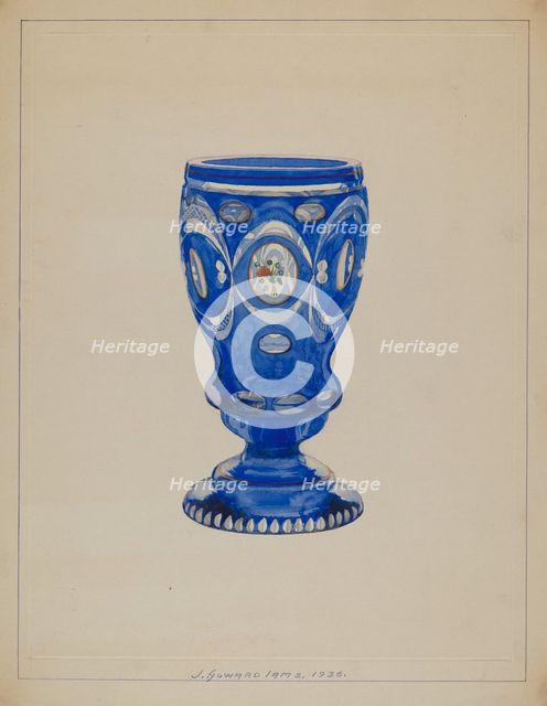 Glass, 1936. Creator: J. Howard Iams.