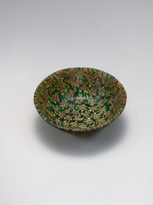 Glass Bowl in Millefiori Technique, Probably Iraq, 9th century. Creator: Unknown