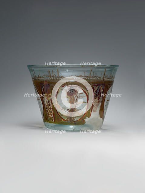 Glass Bowl, probably Egypt, late 10th-early 11th century. Creator: Unknown.