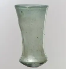 Glass Beaker, Frankish, late 6th-early 7th century. Creator: Unknown