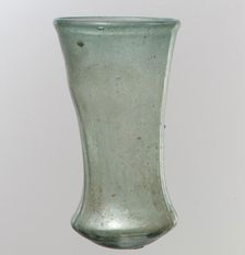 Glass Beaker, Frankish, late 6th-early 7th century. Creator: Unknown
