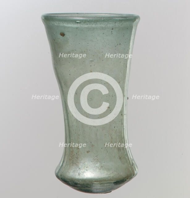 Glass Beaker, Frankish, late 6th-early 7th century. Creator: Unknown.