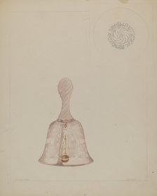 Glass Bell, c. 1936. Creator: Samuel O. Klein