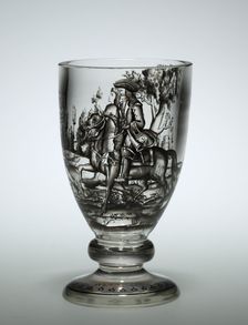 Glass, c. 1730-1750. Creator: Unknown