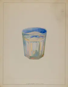 Glass, c. 1936. Creator: J. Howard Iams
