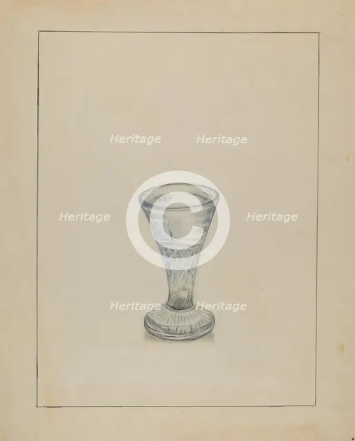 Glass, c. 1936. Creator: Nicholas Amantea.
