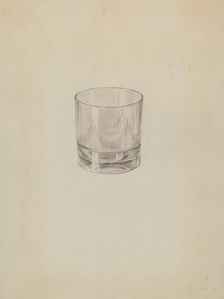 Glass, c. 1937. Creator: Lillian Causey