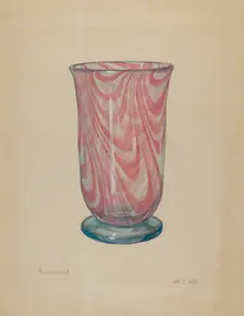 Glass, c. 1938. Creator: Janet Riza