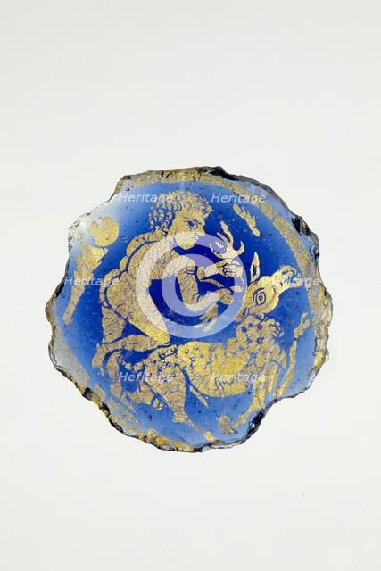 Glass fragment, 3rd -4th century. Artist: Unknown.