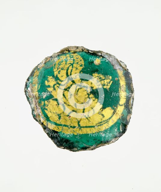 Glass fragment, 3rd-4th century. Artist: Unknown.