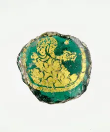 Glass fragment, 3rd-4th century