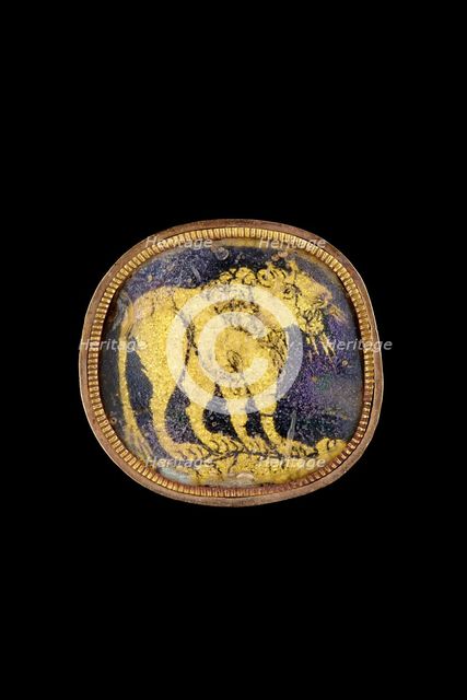 Glass fragment, 3rd -4th century. Artist: Unknown.
