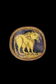 Glass fragment, 3rd -4th century
