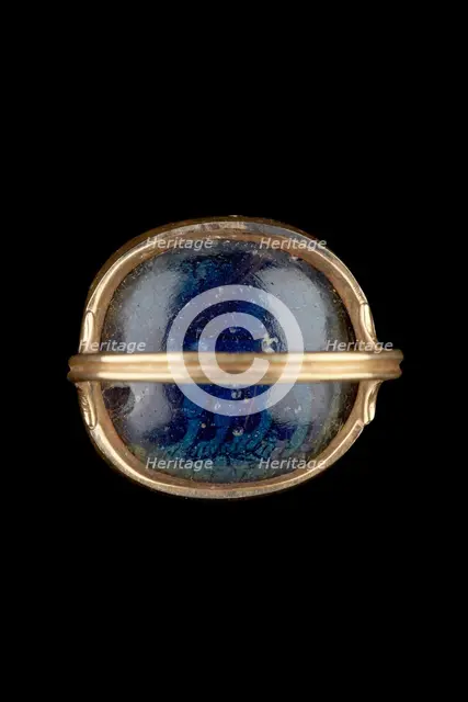 Glass fragment, 3rd -4th century. Artist: Unknown.