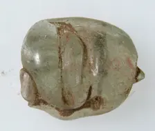Glass Fragment, Coptic, 4th-early 5th century. Creator: Unknown