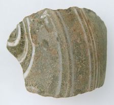 Glass Fragment, Coptic, 4th-early 5th century. Creator: Unknown