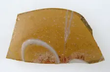 Glass Fragment, Coptic, 4th-early 5th century. Creator: Unknown