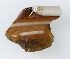 Glass Fragment, Coptic, 4th-early 5th century. Creator: Unknown