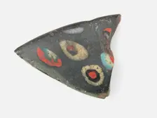 Glass Fragment, Coptic, 4th-early 5th century. Creator: Unknown