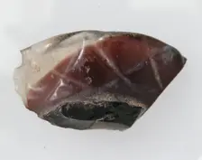 Glass Fragment, Coptic, 4th-early 5th century. Creator: Unknown