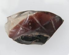 Glass Fragment, Coptic, 4th-early 5th century. Creator: Unknown