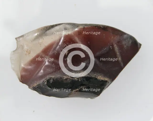 Glass Fragment, Coptic, 4th-early 5th century. Creator: Unknown.