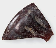 Glass Fragment, Coptic, 4th-early 5th century. Creator: Unknown