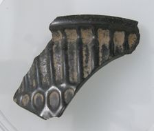 Glass Fragment, Coptic, 4th-early 5th century. Creator: Unknown