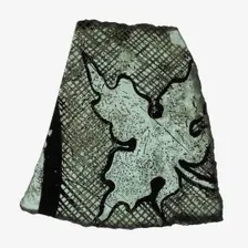 Glass Fragment, British, 14th century. Creator: Unknown