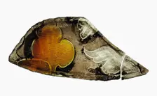 Glass Fragment, German, 17th century. Creator: Unknown