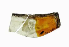 Glass Fragment, German (?), 17th century. Creator: Unknown