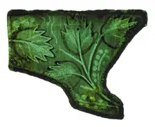 Glass Fragment, Dutch, 17th-18th century. Creator: Unknown