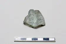Glass fragment, early 17th-mid 18th century. Creator: Unknown