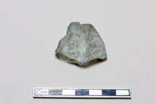 Glass fragment, early 17th-mid 18th century. Creator: Unknown