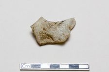 Glass fragment, early 17th-mid 18th century. Creator: Unknown
