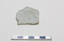 Glass fragment, early 17th-mid 18th century. Creator: Unknown