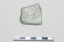 Glass fragment, early 17th-mid 18th century. Creator: Unknown