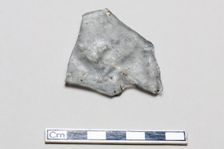 Glass fragment, early 17th-mid 18th century. Creator: Unknown